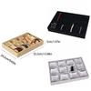 Velvet Surface Jewelry Display Trays Bracelet Display Tray  Bangle Organization