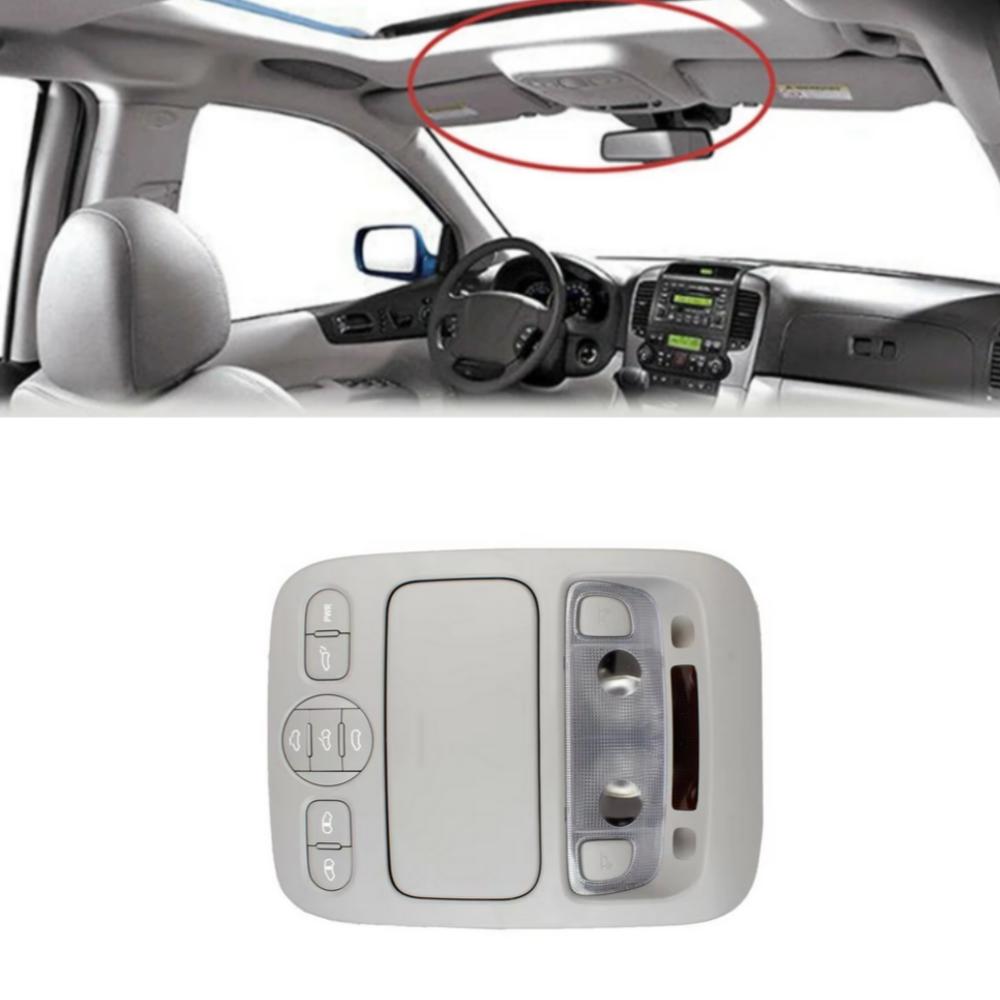 Плафон потолочной консоли серый 92821-4D100Qw 928214D100Qw Для Kia Sedona 2006-2014
