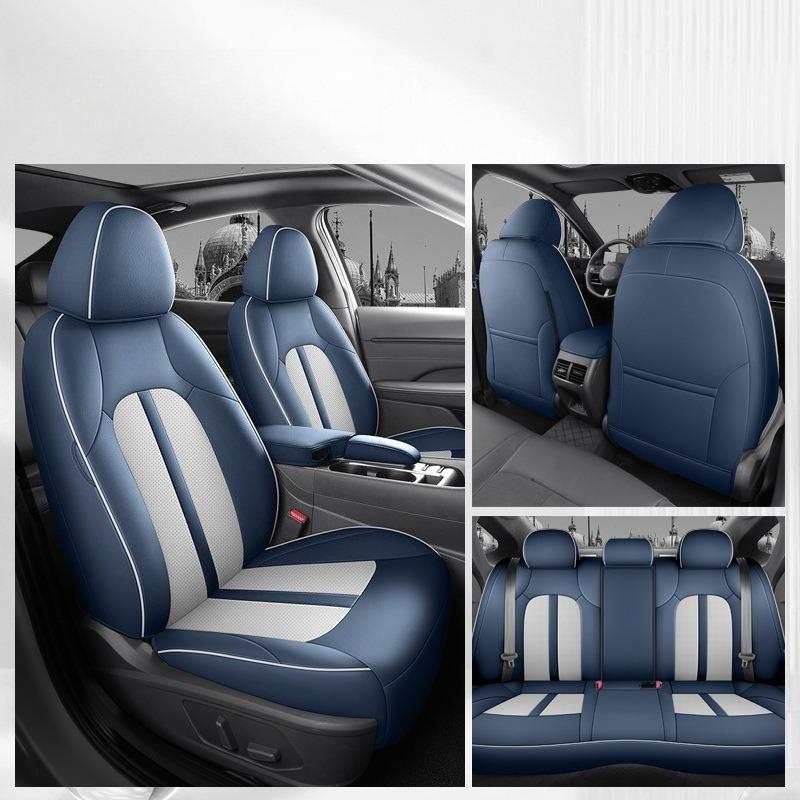 Полные чехлы на сиденья для пятиместного автомобиля 2024 Hyundai Sonata, подходят для всех сезонов