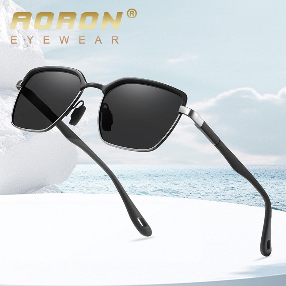 aoron Polarized Sunglasses Men's Driving Color-Changing Sunglasses Business Driver Driving Color-Changing Sunglasses