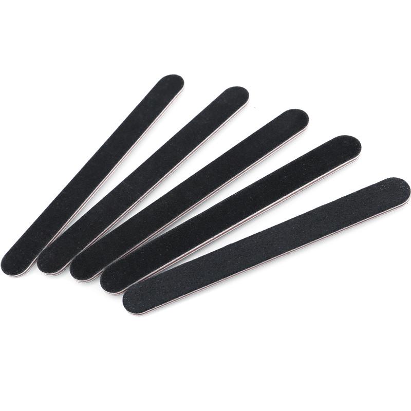 Пилочка для гелевых ногтей, 20 шт., 100/180, маникюрный буфер, двусторонний набор инструментов для ногтей de limas