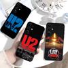 Чехол для телефона Band U-U2 для Samsung S25, S24, S21, S22, S23, S30, Ultra, S20, Plus, Мягкий силиконовый черный чехол