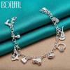 Fashion Pendant Bracelet 925 Sterling Silver Party Beautiful Jewelry