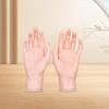 Silicone Mannequin Hand Jewelry Organizer Manicure Acrylic Nails Gloves Display Holder