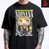 Nirvana | Курт Кобейн Металл Рок Группа Funko Pop Унисекс Хлопковая Футболка S–3XL Унисекс Футболка