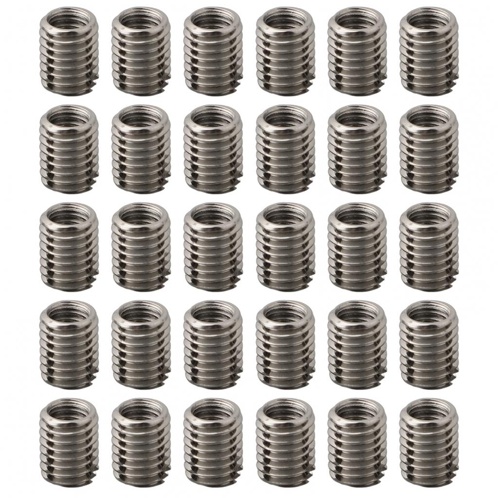 Вставки-переходники с резьбы Наружная M8*1.25 Нержавеющая сталь 10 мм