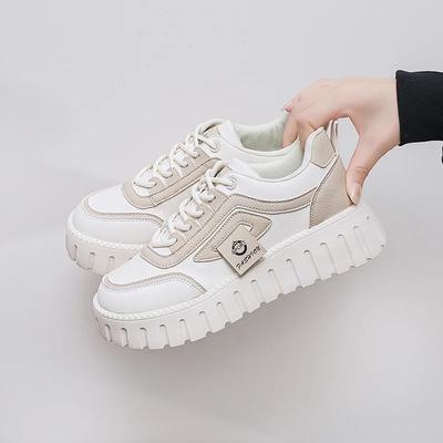 Модные женские кроссовки на платформе для увеличения роста, красные теннисные, для тренировок, белые летние, женская спортивная обувь, кроссовки, для настоящего бега из-за