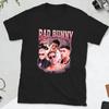 Женская футболка Bad Bunny, футболки в стиле хип-хоп, уличная одежда, крутая одежда унисекс, хипстерская футболка в стиле хип-хоп, топы в стиле Харадзюку, футболка унисекс с круглым вырезом