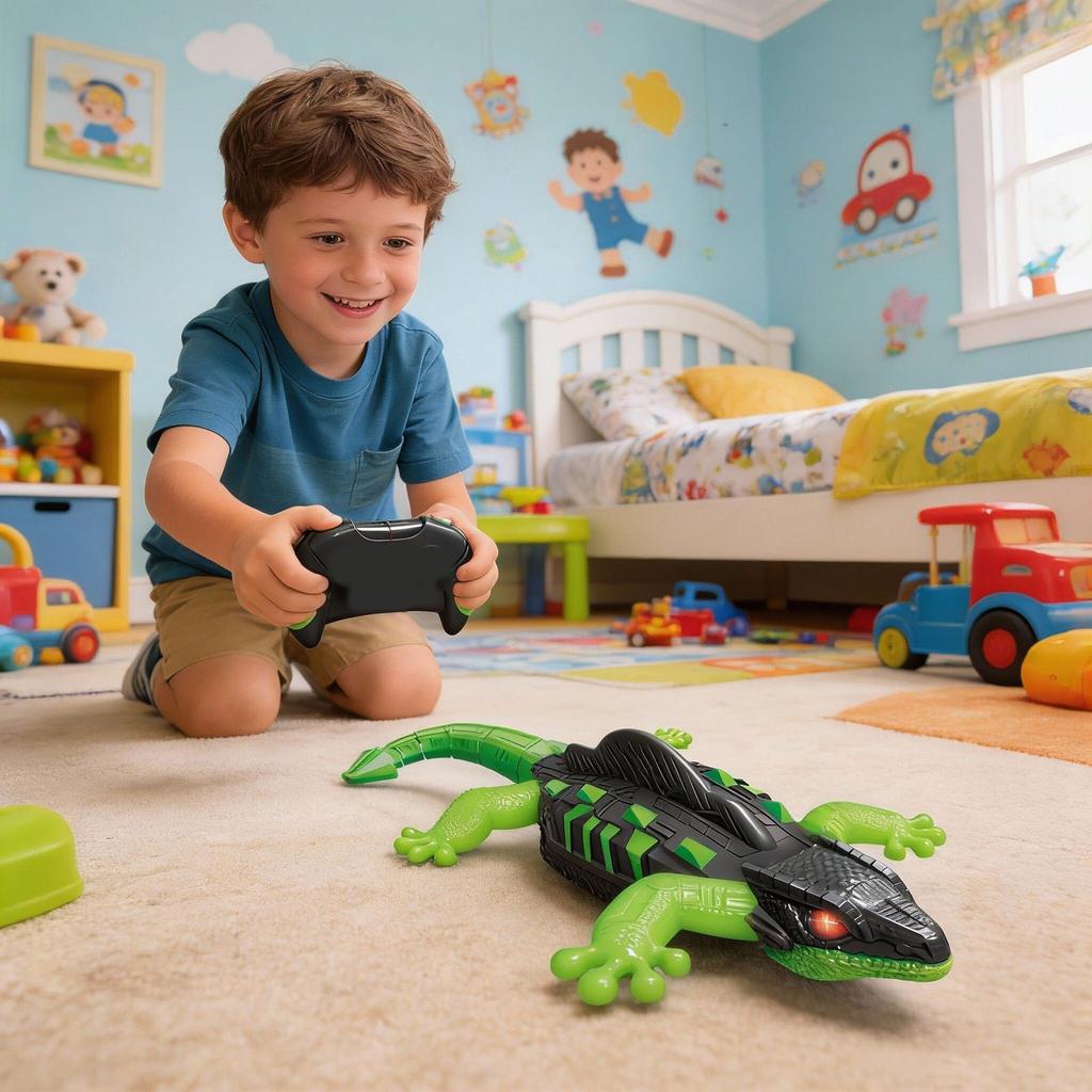 Робот-игрушка с дистанционным управлением, лазающий по стенам - Перезаряжаемый робот с дистанционным управлением, детская игрушка - Подарок для детей