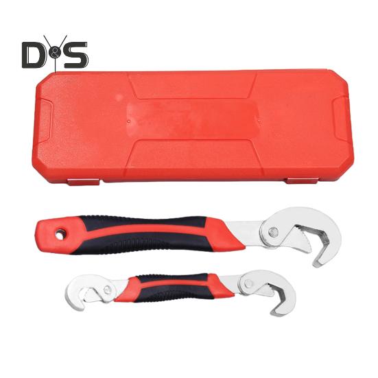 Многофункциональный разводной ключ с нескользящей ручкой, портативный кран, раковина, сантехнические инструменты, набор ключей