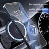 MagSafe Magnetic Car Phone Holder with 360° Rotation for Dashboard and Air Vent Navigation