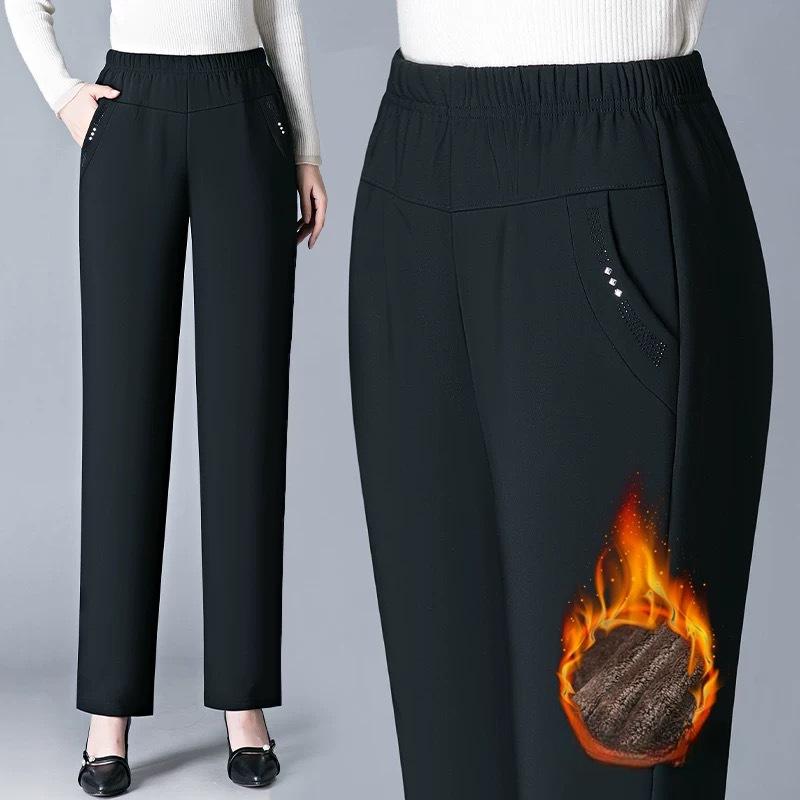 Casual Pants Women Long Loose Pants Hight Waist Women Autumn and Winter Trousers Female Stretch Pants