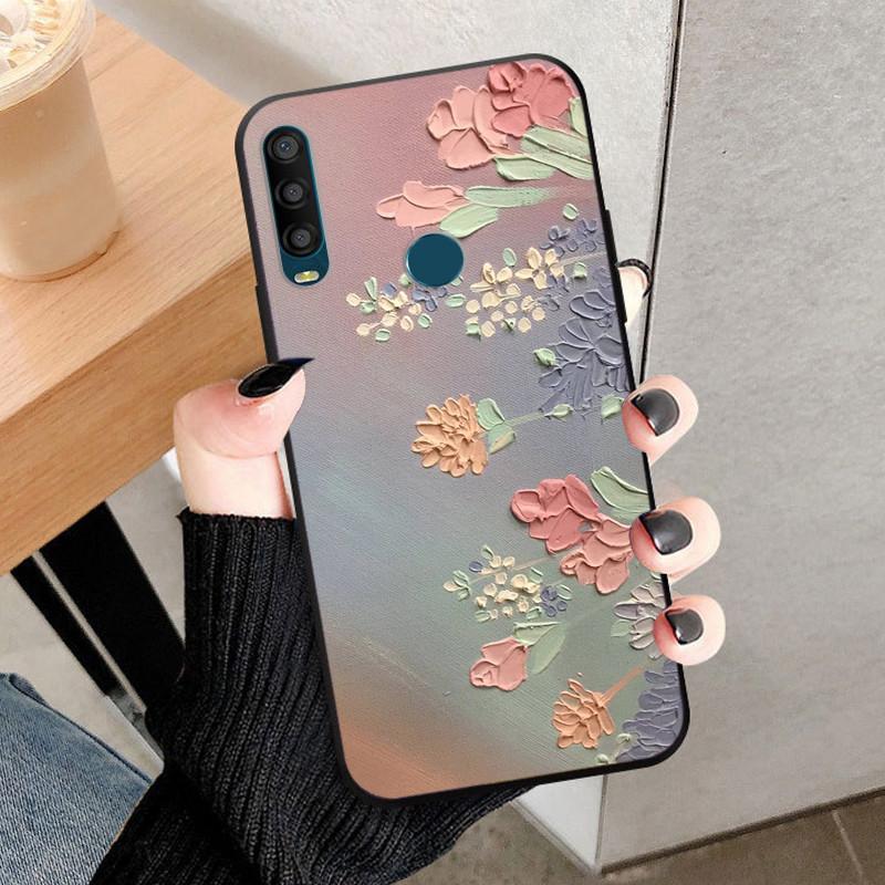 Чехол для Alcatel 1SE 2020 Модный Силиконовый ТПУ Мягкий Чехол-накладка для Телефона Для Alcatel 1SE 5030D 5030F 1 SE 2020 Fundas Мультяшный Coque