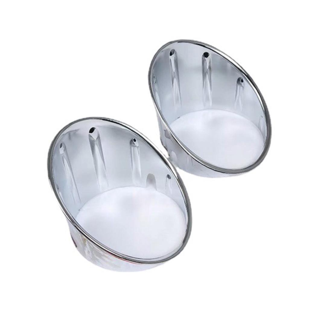 For MINI Cooper R55 R56 R57 R58 R59 Fog Lamp Light Cover Front Bumper Ring Trim Car