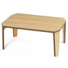 Iris Plaza OCTM-75 Folding Center Table with Folding Legs, Stylish and Natural Design for Single Living