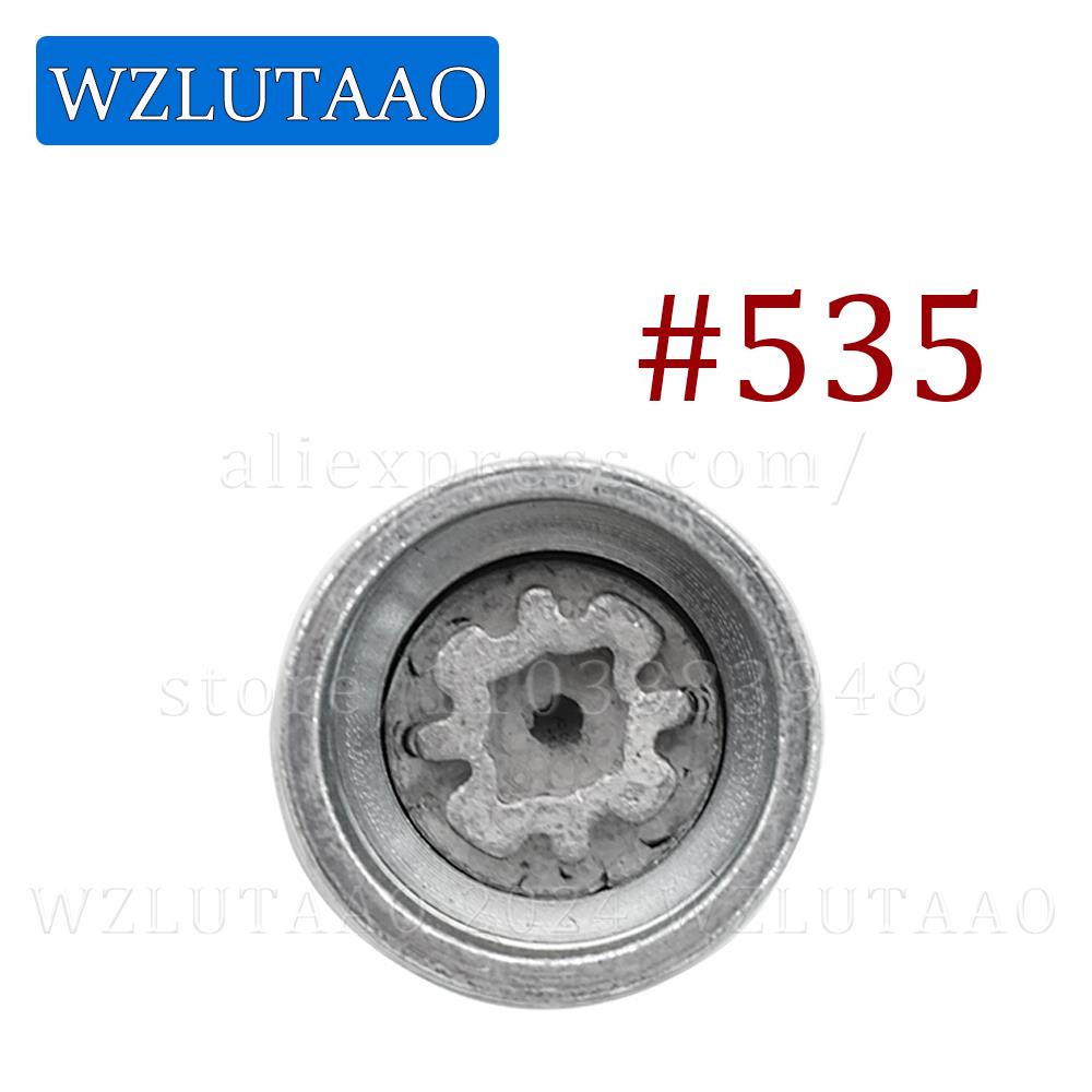 1Pcs #531-#540 Car Tire Anti-Theft Screw Removal Tool Socket Key Sleeve For VW Touareg Sharan Beetle Phaeton Tiguan CC Scirocco
