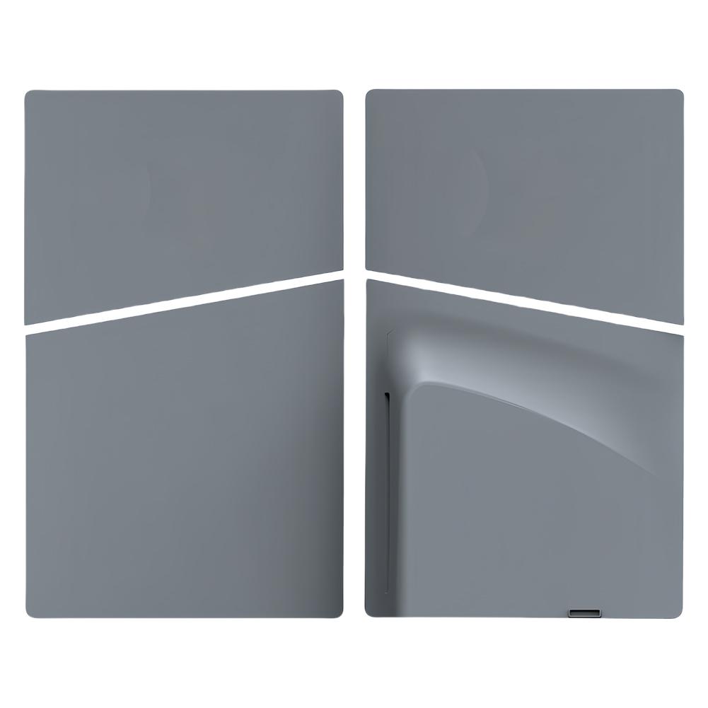 Твердый корпус из АБС-пластика, лицевая панель, крышка консоли, защита от царапин, чехол-накладка, защитный чехол для консоли PS5 Slim с дисководом