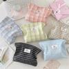 Fashion Plaid Cosmetic Bag Portable Travel Toiletry Bag Women Large Capacity Zipper Make Up Organizer Makeup Storage Bag