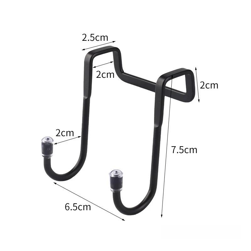 S-образная стойка для хранения в шкафу, держатель для халата, крючки, нержавеющая сталь, для кухни, ванной комнаты, дверцы шкафа, вешалка для пальто, полотенец, новая