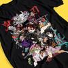Anime Demon Killer Character T-Shirt Season 3 Anime Men's T-Shirt Summer New Men's and Women's Streetwear