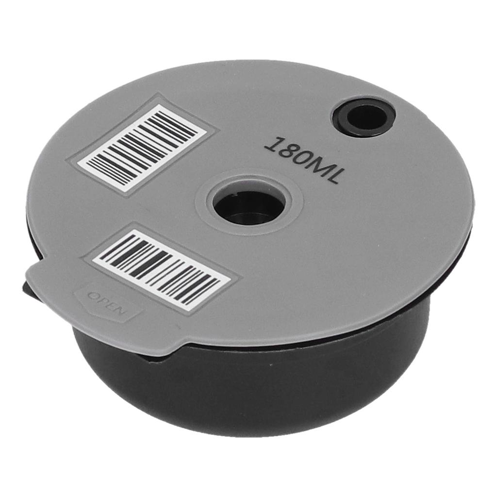 Многоразовая кофейная капсула, фильтр для кофе с ложкой-щеткой, аксессуары для домашнего офиса и кафе, 180 мл