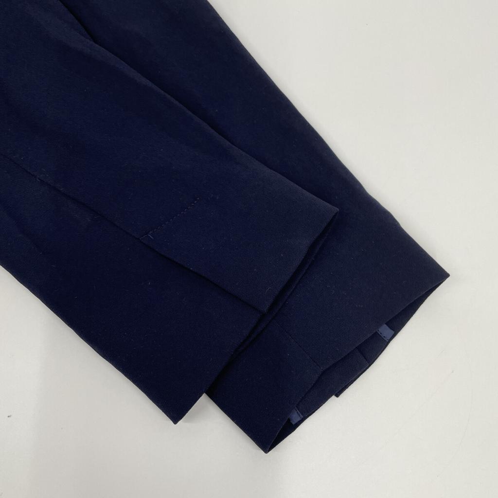 Theory 23 Years Navy Collarless Jacket Jacket 0 NavyUsed