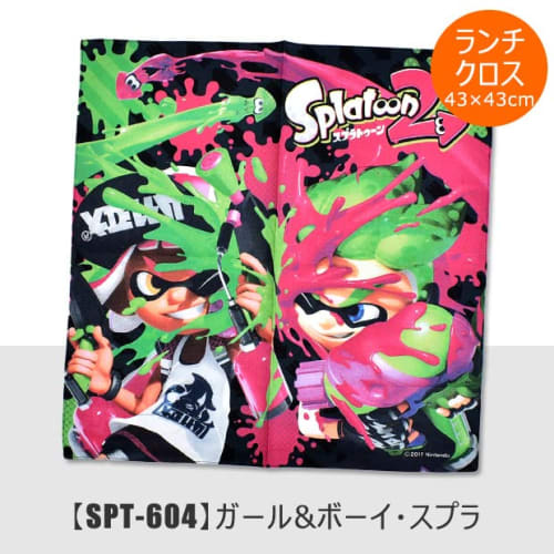 Sun Art Splatoon 2 Салфетка для ланча SPT-604 "Девушка и парень" Узор 2019