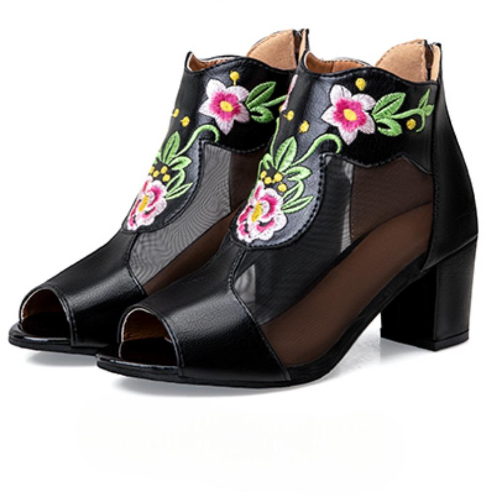 Женские босоножки Летняя женская обувь Дизайнерские полые сетчатые дышащие высокие каблуки Элегантные босоножки на платформе Сексуальные босоножки на каблуках для вечеринок