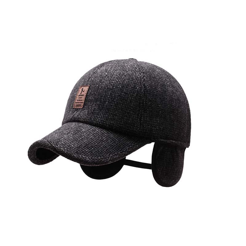 Мужская осенне-зимняя кепка для мужчин среднего и пожилого возраста, теплая бейсболка для пожилых людей, защита от холода, для защиты ушей