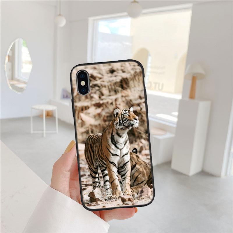 BF111 чехол из мягкого материала с рисунком тигра, льва, леопарда для Xiaomi Xiaomi Poco M4 M5 M6 M7 X3 X6 X7 F8 Ultra Pro GT NFC