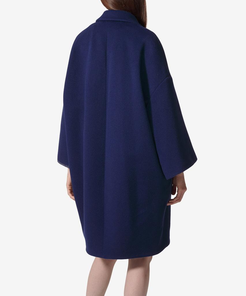 Marni Oversized Wide Sleeve Coat - Light Navy / Cpma0238Suutwa2200B81