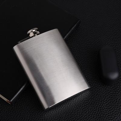 Колба из нержавеющей стали, плоская фляга для кемпинга, питьевая чашка