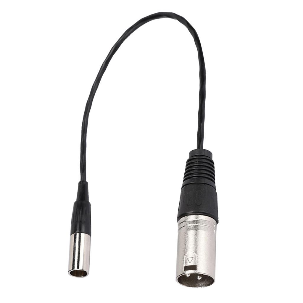 Mini XLR 3PIN Male To for Canon Audio Cable for Transfering Camera Microphone Interface