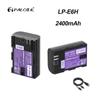 PALO 2400mAh USB LP-E6 LP E6 LPE6 LP E6N Battery Akku for Canon 5D Mark II III 7D 60D EOS 6D 70D 80D EOS 5DS R Cameras