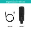 Комплект конденсаторного USB-микрофона JIY: Идеально подходит для караоке, записи, аудиокниг и живых выступлений благодаря высокой частоте дискретизации 192K