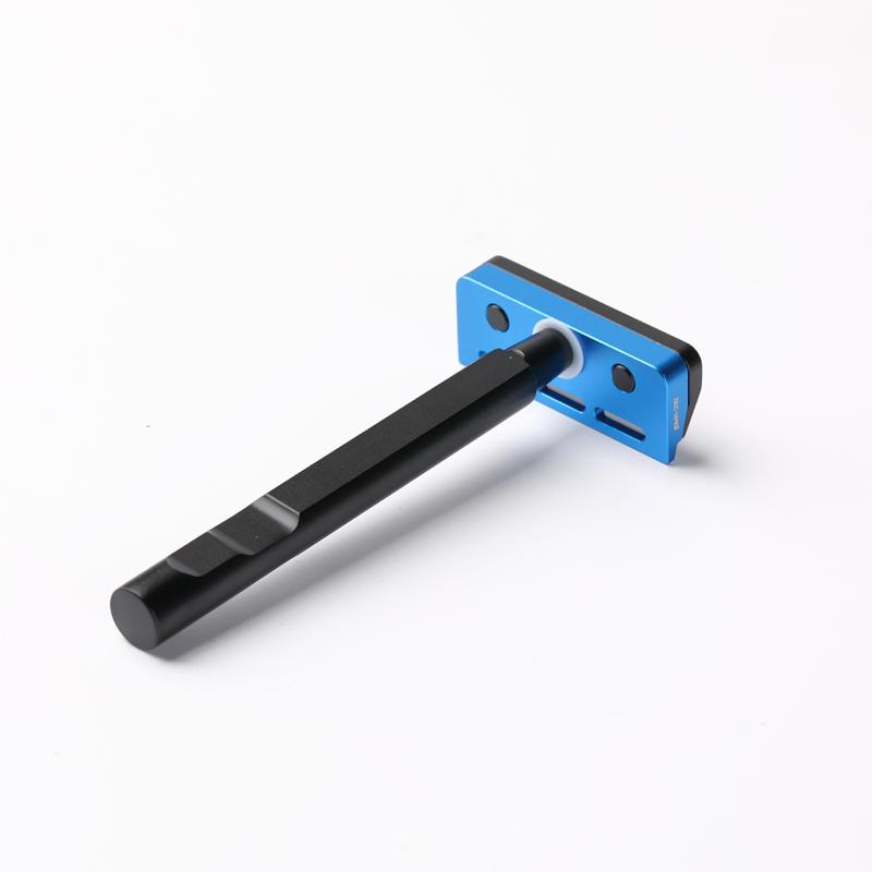 YAQI Black and Blue Color Tachi(Aluminum Version) Light Weight Single Edge Safety Razor