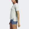 Adidas ULT T Shirts Women's Green Crew Neck Moderate Straight Fit HM4042