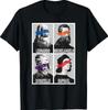 Renaissance Ninja Artists Poster Style Pop Art T- Shirt T- Shirt