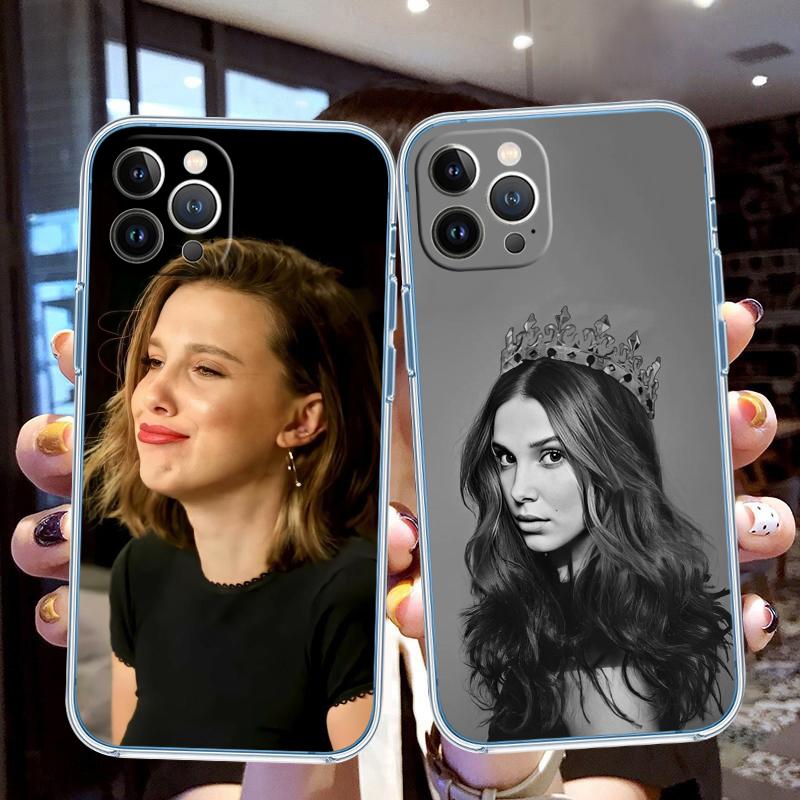 LO63 Чехол с Милли Бобби Браун для Motorola G10 G20 G30 G31 G32 G34 G35 G41 G42 G50 G51 G52 G55 G60 G60S G62 G71 G72 G75