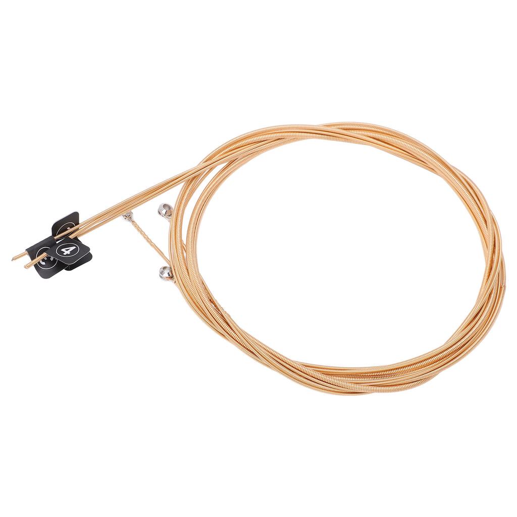 4 шт. Металлическая струна для бас-гитары G D A E 4 ноты Набор аксессуаров для инструмента Комплект для замены