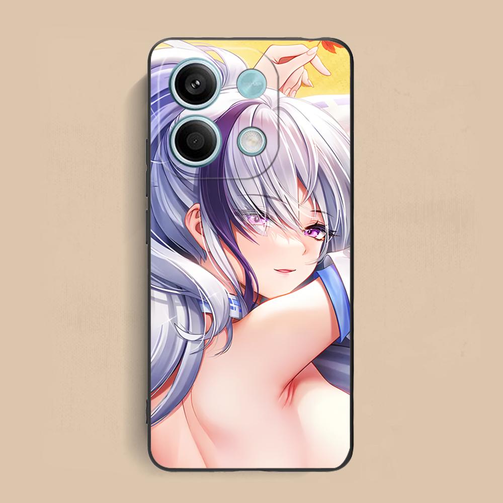 Матовый ТПУ чехол для мобильного телефона Azur Lane Unzen для Xiaomi Redmi Note 14 13 12 11 S Pro Plus 4G 5G Цветная печатная крышка