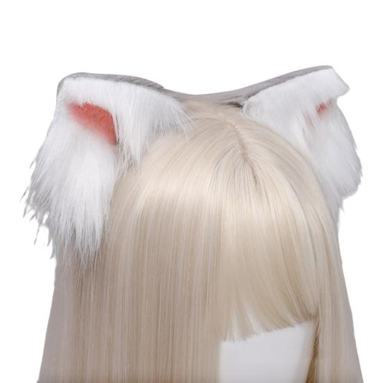 1 пара заколок для волос, очаровательный декоративный головной убор, инновационные заколки для волос с кошачьими ушками и заколками для девочек, реквизит для косплея