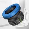 Rubber Toilet Flanges Seal Rings Leakproof & Odor Resistant Toilet Flanges Gaskets Suitable for Home & Commercial Use