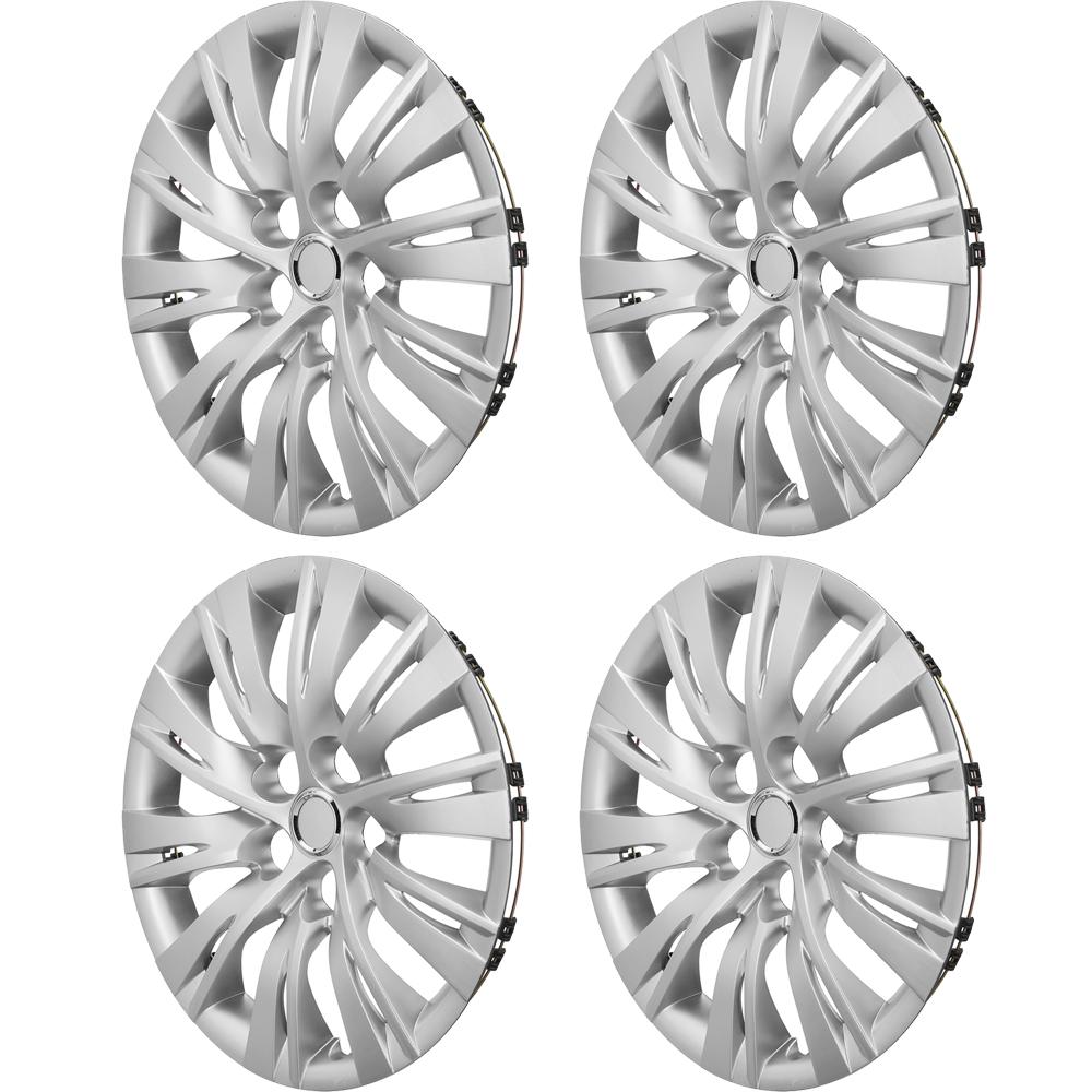 4 шт./компл. 16-дюймовые автомобильные колпачки для ступицы колеса, колпачки ступицы из АБС-пластика, колпачки для колес, колпаки для колес, подходят для дисков из алюминиевого сплава