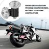 1 Pair Motorcycle Handlebar End CNC Aluminum Alloy Universal Motorbike Scooter Grip Handle End Plug Trim Cover Modification Accessories