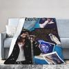 Супер Мягкое Одеяло-Плед Майкла Джексона MJ Премиум Фланелевый Флис Легкое Постельное Одеяло Супер Уютные Пледы