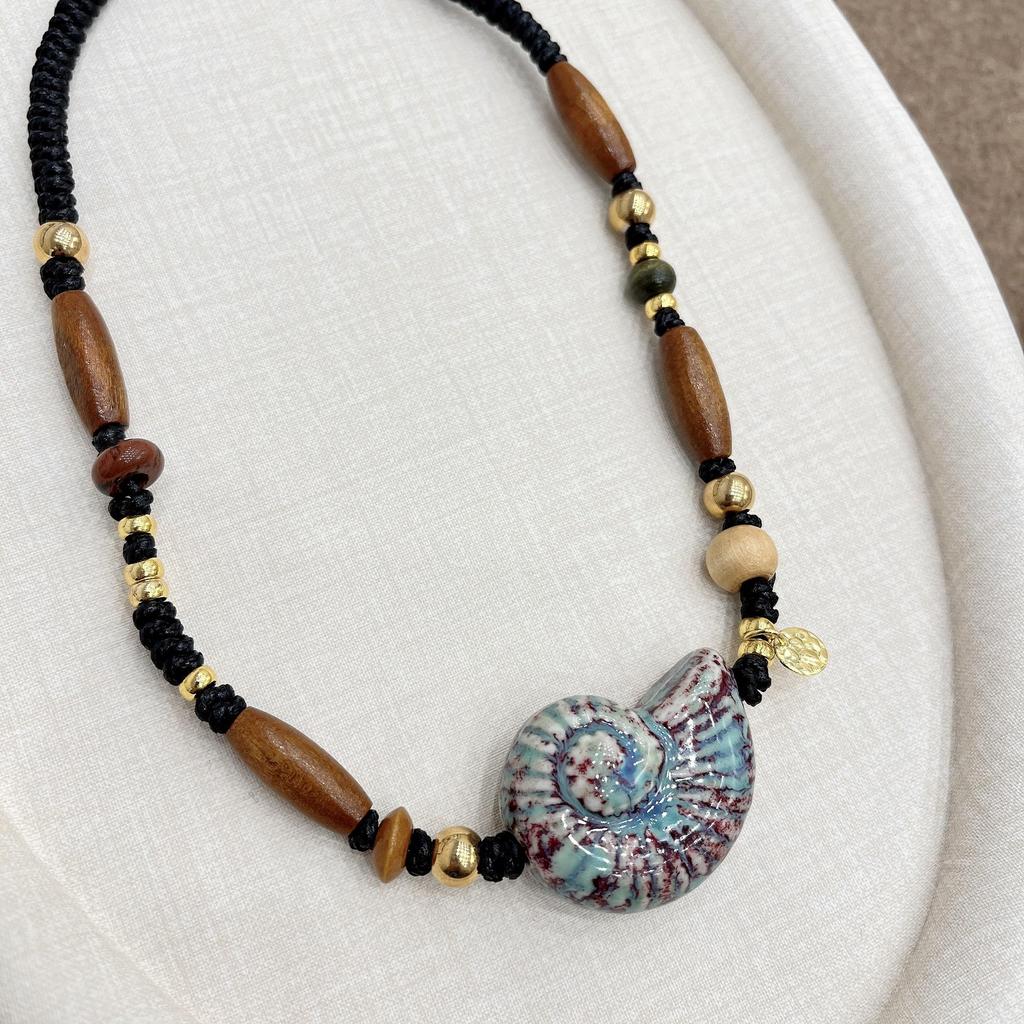 Длинное ожерелье в стиле ретро для женщин: Уникальный нишевый дизайн, высококачественная цепочка для свитера, универсальный аксессуар для осени и зимы