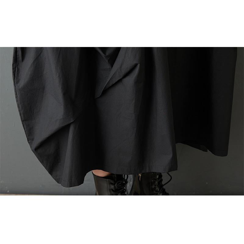 DIMANAF 2025 Осень Женское Повседневное Длинное Платье Большого Размера Свободное Модное Женское Платье Макси Без Рукавов Черное