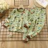 Children's Clothing, Autumn Home Clothes, Children's Underwear Set, Pure Cotton Baby Autumn Clothes, Autumn Pants, Baby Pajamas
