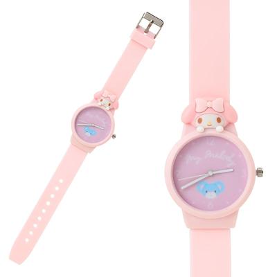 Часы My Melody с фигуркой LCD Защитная задняя крышка Защитная 639036 Пленка ПВХ, Пленка ПЭТ, Корпус ПС/АБС
